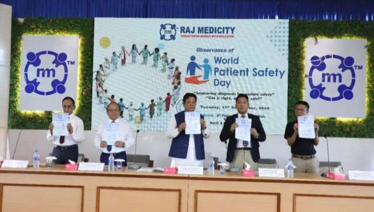 Manipur Observes World Patient Safety Day