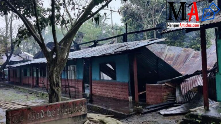 Manipur: School Torched in Jiribam Amid Ownership Change