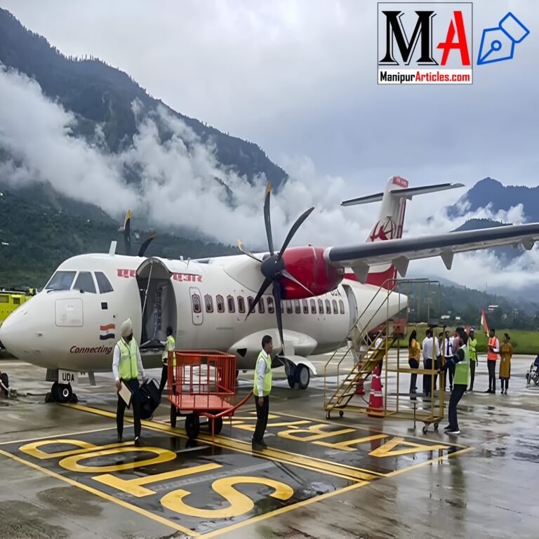 Alliance Air Launches Tezu-Imphal-Tezu Flight: A New Era of Connectivity