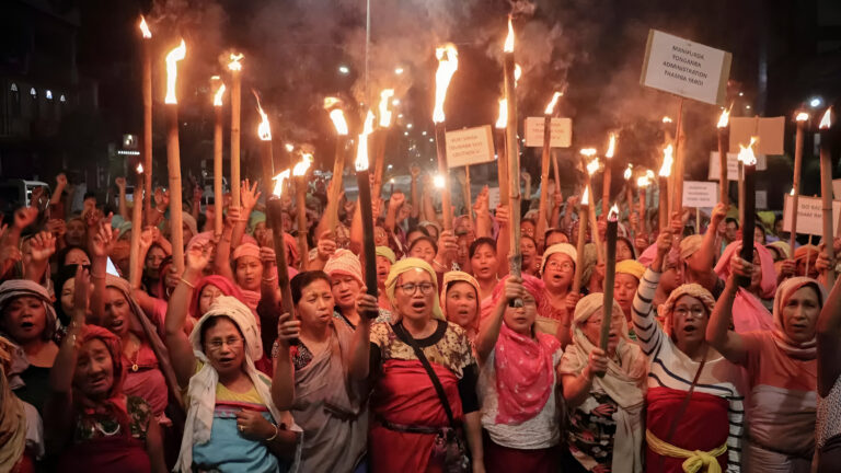 Womenfolk & Mother March for Malem Thongam’s Release: A Bold Call for Justice