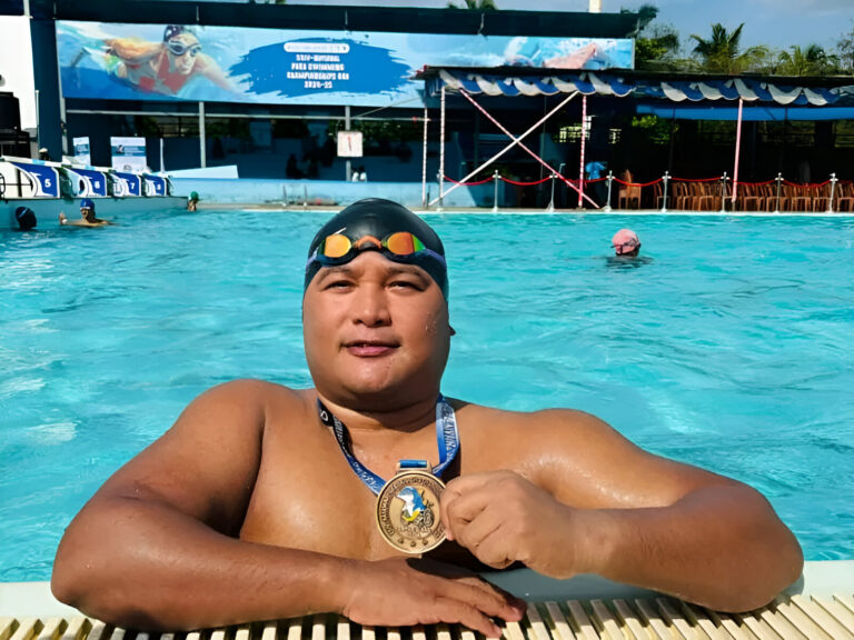 Rajkumar Herojit Shines at National Para-Swimming Championship