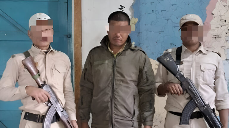 Manipur Police Arrests KCP Cadre in Imphal