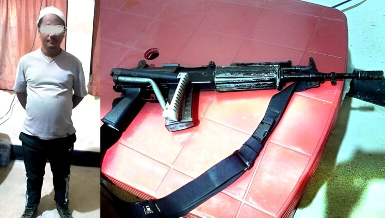 PREPAK (Pro) Cadre Arrested in Manipur with Recovered Weapon