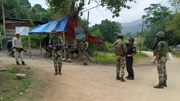 Manipur Security Forces Intensify Search Operations to Ensure Safe Movement of Essential Supplies