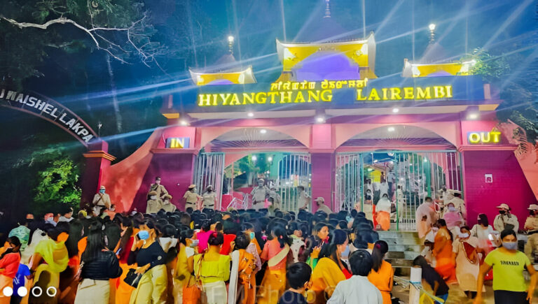 Hiyangthang Temple Bustles with Activity for BOR