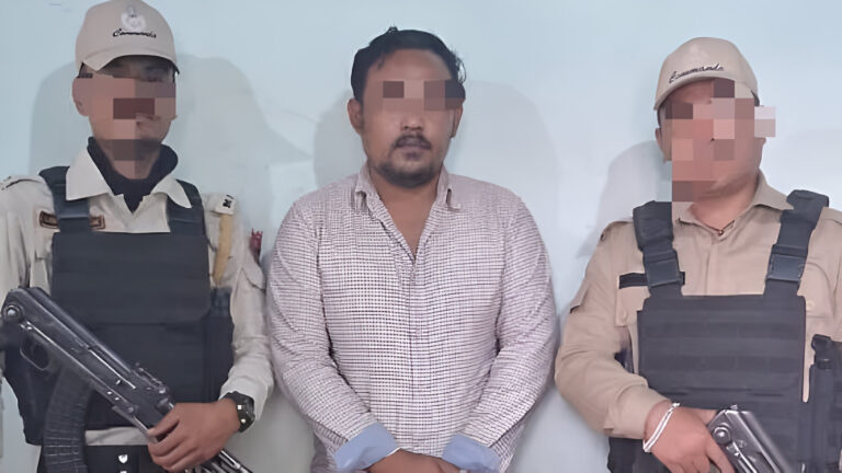 Manipur Police Arrest KCP Member Involved in Extortion Activities in Imphal West