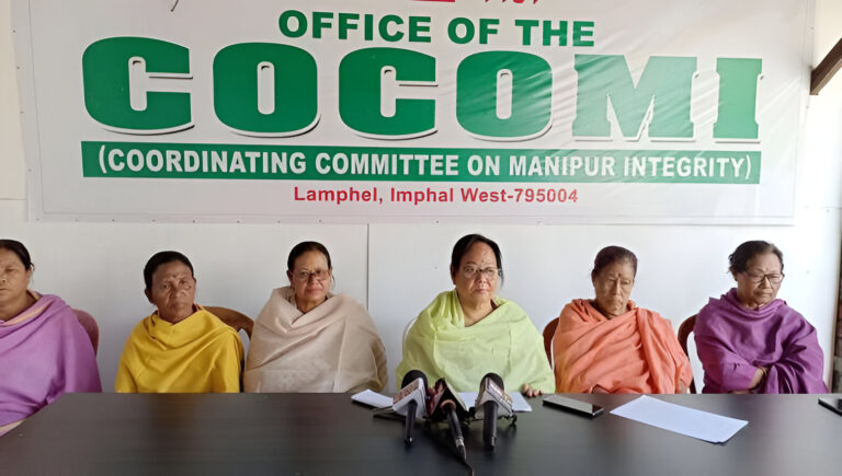 COCOMI Demands Return of RK Echanthoibi’s Phone: The Fight for Justice in Manipur