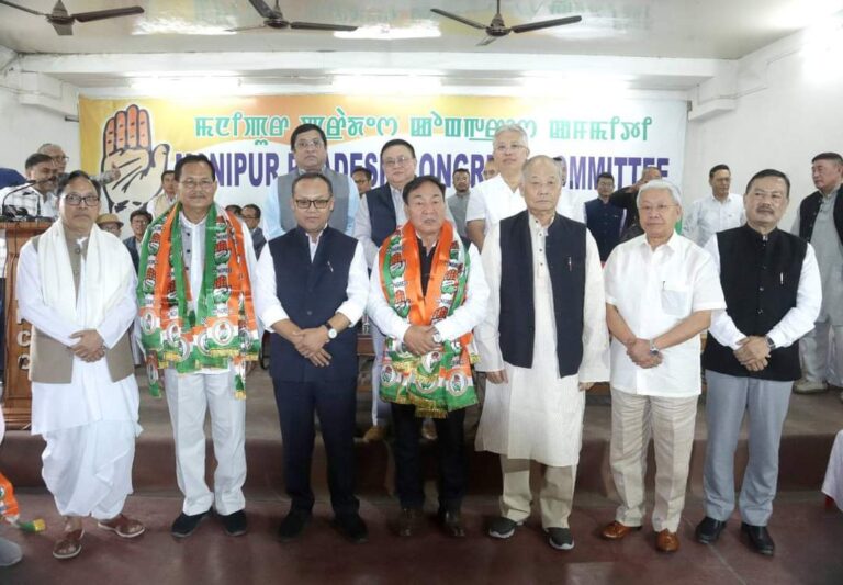 Manipur Politics: 12 Leaders Join Congress Amid Criticism of BJP’s Crisis Management