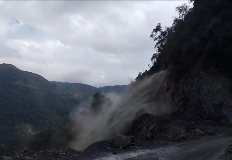 Manipur NH-37 Blocked by Massive Rockslides: A Critical Update