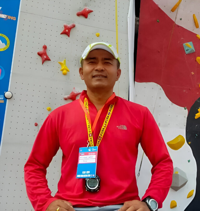 Dr. K. Romeo Meetei: Manipur’s Judge for the Asian Youth Sport Climbing Championship 2024