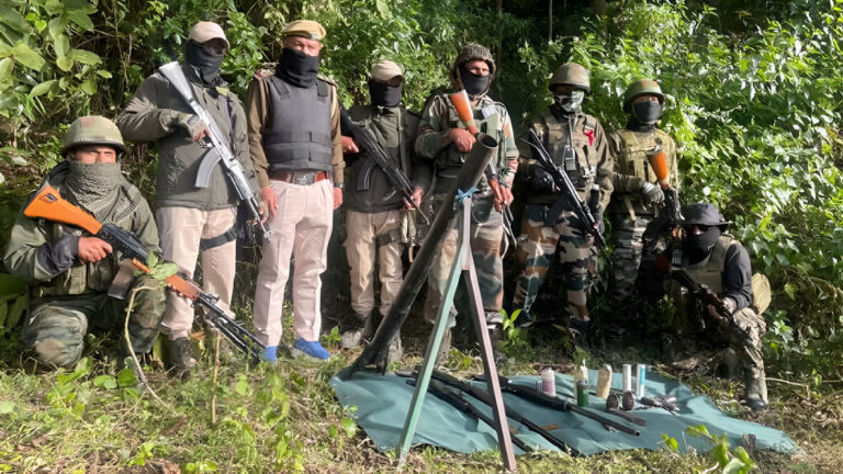 Manipur: Security Forces Seize Arms in Intensive Operations Across Vulnerable Regions