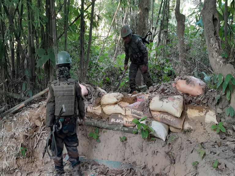 Assam Rifles recently conducted a successful area domination patrol in Jiribam