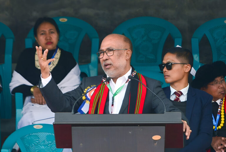 CM Biren Inaugurates RobvenaNi 2024 Celebration in Punanamei Village