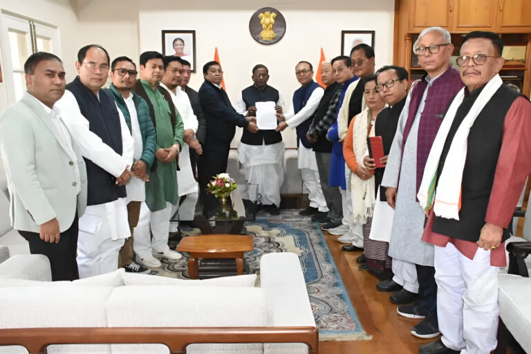 Manipur Congress Meets Governor, Demands Peace Amid Unrest