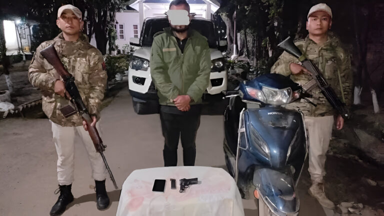 Manipur Police Arrest Active KCP (PWG) Cadre, Seize Arms and Ammunition