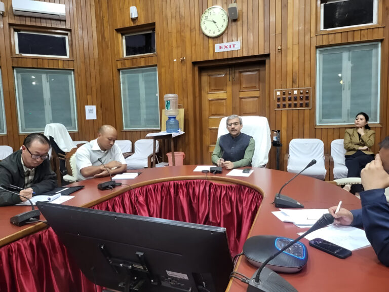 Manipur: Chief Secretary reviews health infra in hill districts