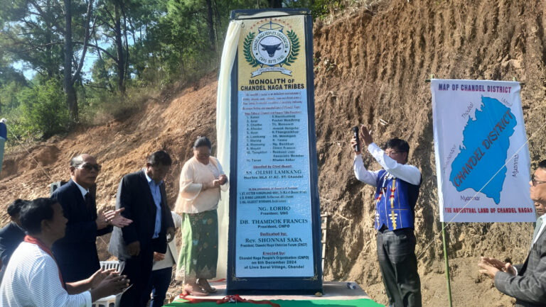 Monolith Unveiled in Chandel: Honoring Naga Heritage