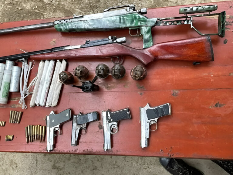 Manipur: Security Forces Uncover Massive Hidden Arsenal in Kangpokpi