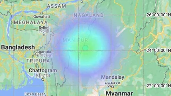 5.1 Magnitude Earthquake Hits Myanmar: Tremors Felt Across Assam and Manipur