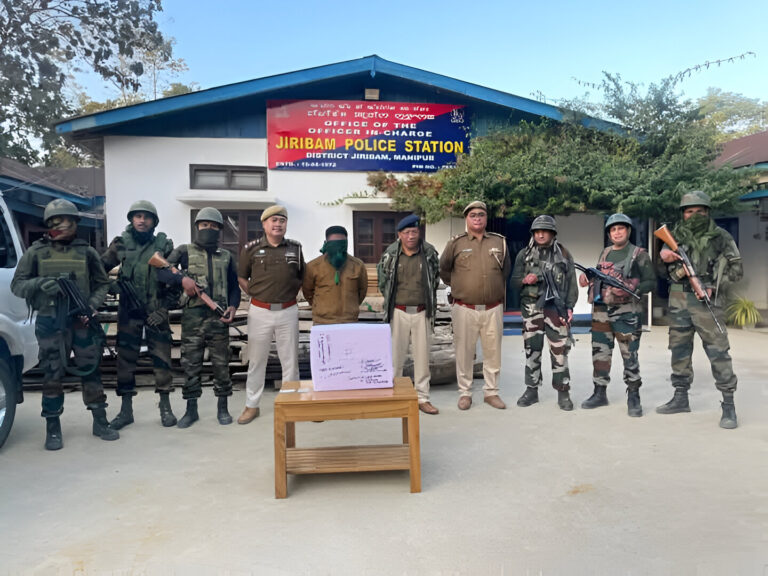 Manipur: HPC-D Cadre Arrested with Explosives and Drugs in Jiribam