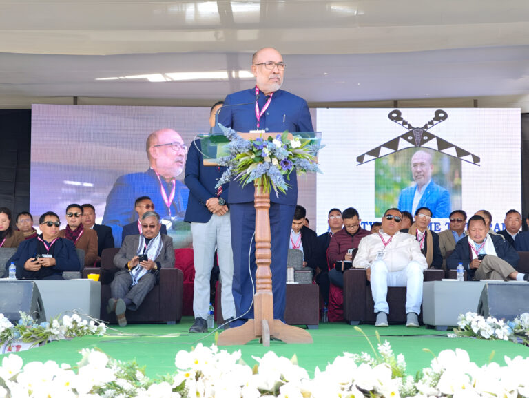 Manipur CM Biren Attends 42nd MKS General Conference and Lays Foundation for Transformative Projects