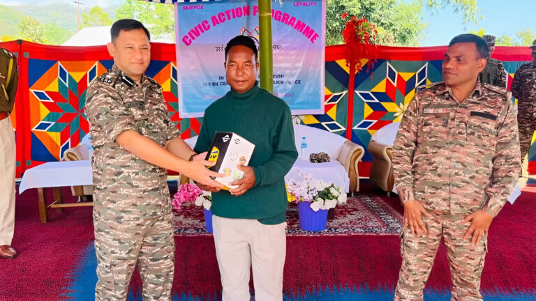 CRPF Battalion Brings Essential Aid to Remote Kangpokpi Village