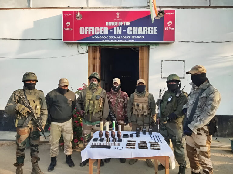 Manipur: Digital and Electronic Items Recovered in Security Operation