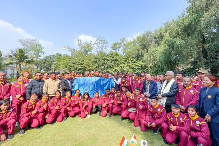 Manipur: Blessing Ceremony Held for State Contingent Participating in 38th National Games