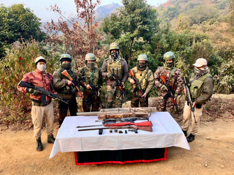 Manipur: Two UKRA Cadres Arrested for Extortion, Arms and Ammunition Seized in Kangpokpi District