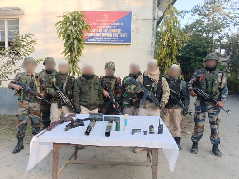 Security Forces Recover Arms & Ammunition in Manipur: A Significant Step Towards Peace