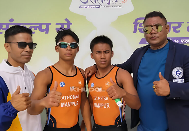 Manipur Shines at the 38th National Games: Gold and Silver in Men’s Triathlon