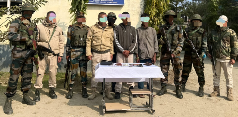 Manipur Police Arrest Drug Peddler and Two KCP (PWG) Cadres in Separate Operations