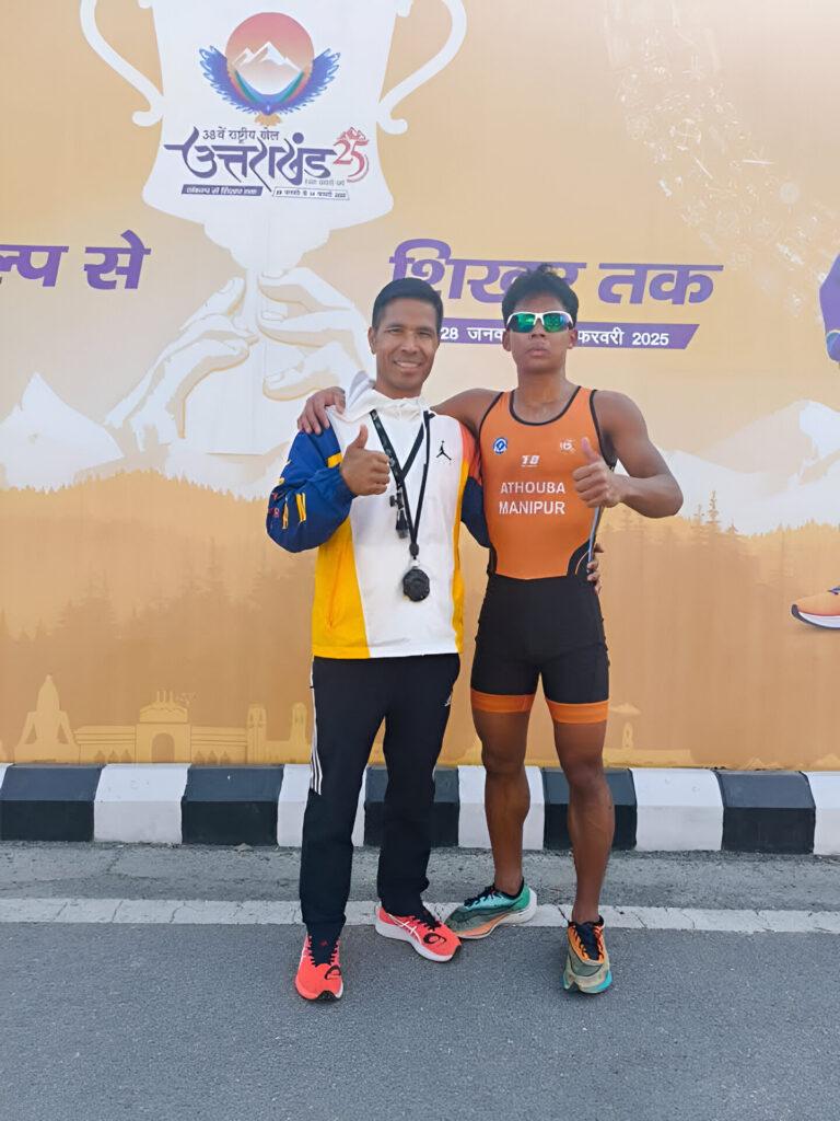 Manipur’s Athouba Scripts History with Double Gold at National Games