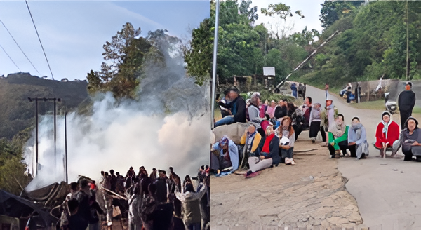 Manipur Mob Destroys Assam Rifles Makeshift Camp in Kamjong Over Timber Transport