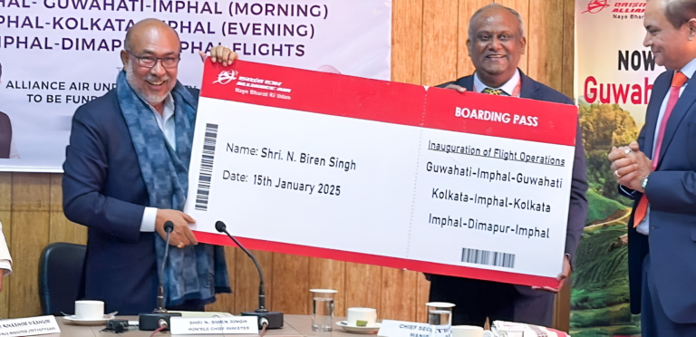 Alliance Air Caps Fares to Manipur at Rs 5000 a Ticket: A Lifeline Amid Crisis