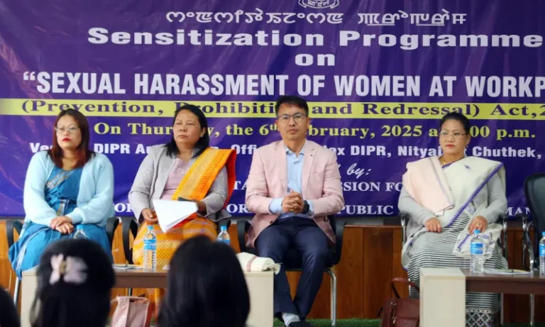 Manipur MSCW Calls for Workplace Sexual Harassment Prevention: A Push for Safer Workplaces in the State