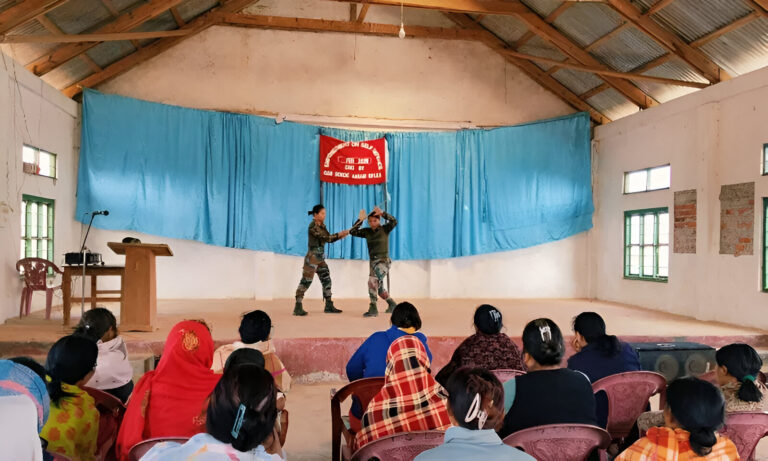 Female AR Train Tribal Women in Self-Defense in Manipur Border Village: Empowering the Future