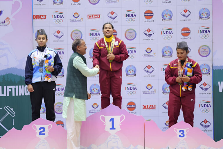 National Games 2025 Manipur Surges to Top of Medal Tally on Day 4