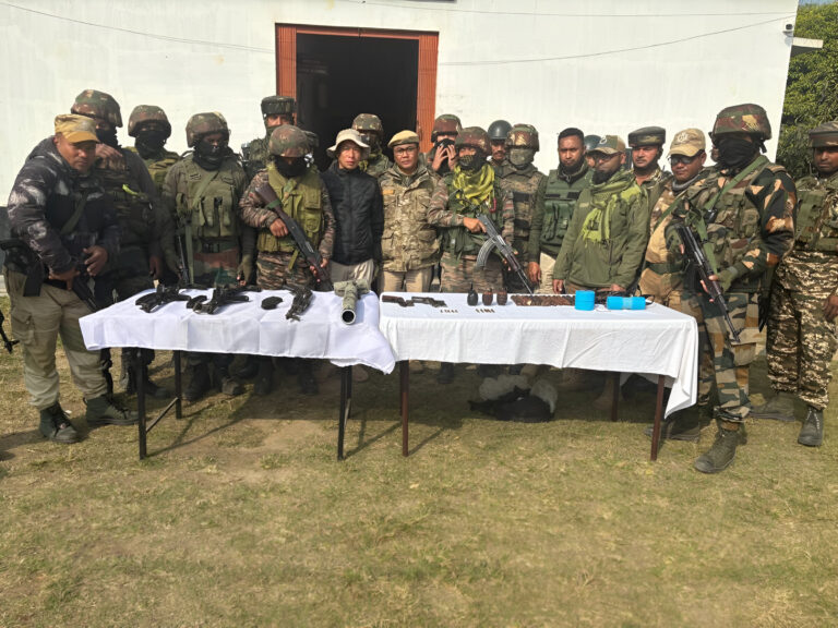 Manipur Security Forces Recover Huge Cache of Arms and Explosives in Bishnupur and Tengnoupal Districts