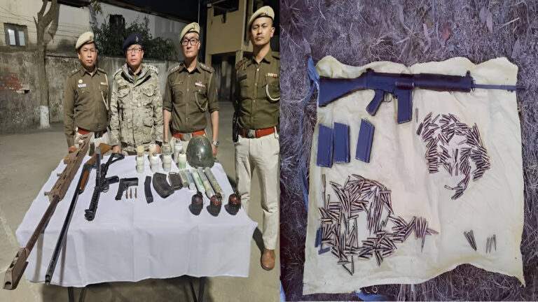 Manipur Mass Surrender of Arms and Ammunition in Imphal West: A Closer Look at Security Raids in Fringe Areas