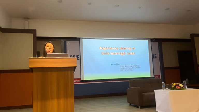 Manipur Sensitisation Programme: Unmasking the Negative Impacts of Child Marriage on Society