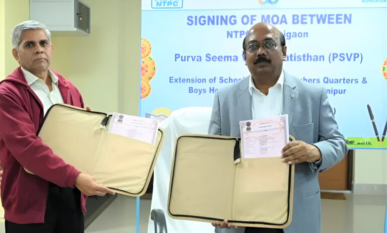 NTPC Signs MOA to Enhance Education Infrastructure in Manipur: A Bold Step Towards Empowering Future Generations