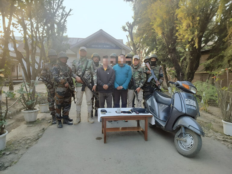 Manipur Police Arrest Three Militants in Separate Operations; Weapons Seized