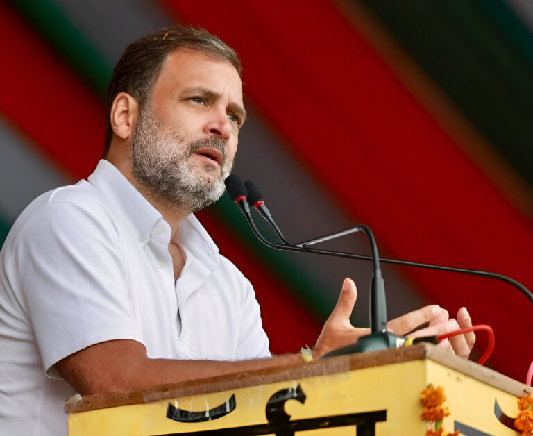 Rahul Gandhi Slams BJP Over President’s Rule in Manipur: Questions PM Modi’s Silence