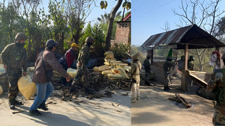 Manipur Security Forces Dismantle Volunteer Check Posts in Churachandpur: A Bold Move to Restore Order