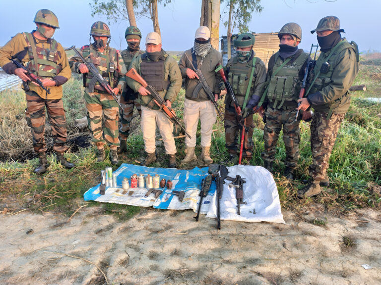 Manipur Security Forces Recover Arms Cache in Mayang, Imphal Operation: A Strategic Win Against Illicit Activities