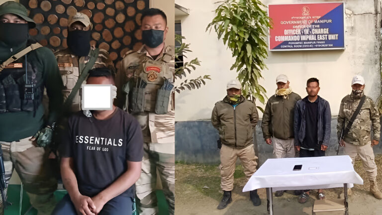 Manipur Police Arrest Two Over Viral Video Threatening State Forces: A Major Crackdown on Online Threats