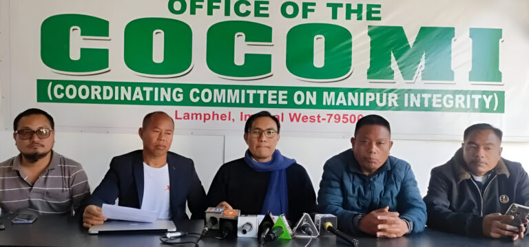 Manipur Cocomi Urges Governor Bhalla to Extend Weapon Surrender Deadline and Involve Youth Leaders: A Call for Inclusive Disarmament and Sustainable Peace