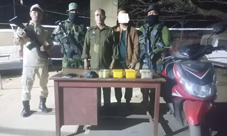 Manipur: Myanmar Drug Smuggler Arrested at Moreh with 4.4 kgs of Illegal Drugs