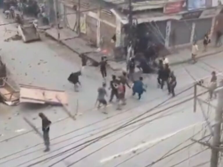 Fresh Clashes Erupt in Manipur’s Churachandpur: Several Injured in Stone-Pelting Incident